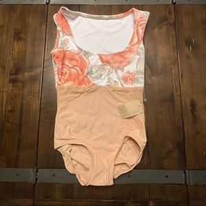 Lucky Leo Aurora Rose Triumph Leotard